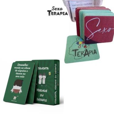Imagem de Kit Sexo Terapia + Esquenta, Verdade Ou Desafiojogos Cartas - Jogos Se