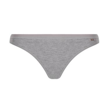 Imagem de Calcinha Tanga Loba Clássica 40354 Lupo., Cinza, M