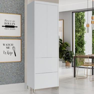 Imagem de Paneleiro de Cozinha 2 Portas 2 Gavetas 100% Mdf