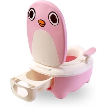 Imagem de Troninho Infantil Penico Bebê Desfralde Pinico Privadinha (ROSA)