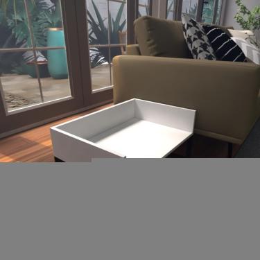 Imagem de Cama Cachorro Caes Pequenos Casa Pet Caminha Casinha Mdf Branco Branca