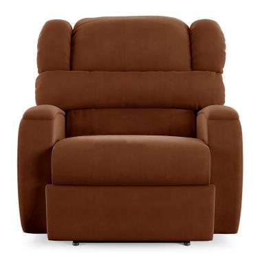 Imagem de Poltrona Do Papai Sala De Cinema Reclinável Manchester Elétrica Usb Veludo Terracota