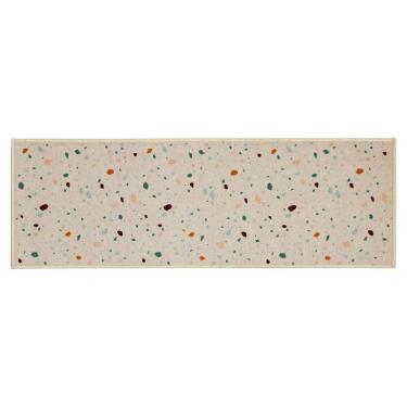 Imagem de Passadeira Cozinha Antiderrapante Clean 28 Bege 0,40x1,20m