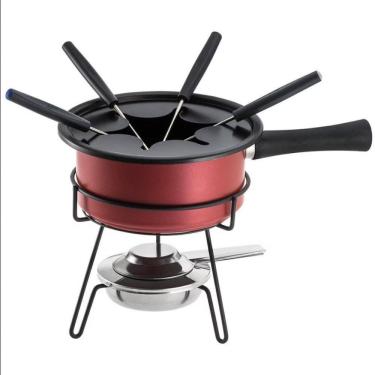 Imagem de Aparelho De Fondue Forma Aspen 8 Peças Vermelho