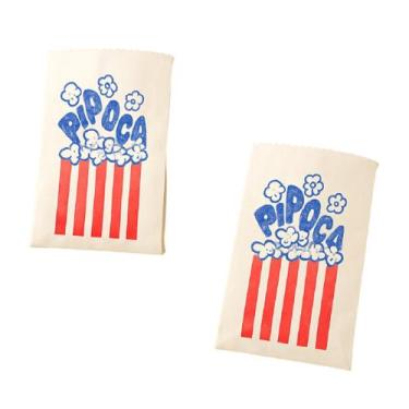 Imagem de kit 1500 Saquinhos para Pipoca Decorado desenho 8x12cm - Genérica