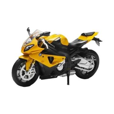 Imagem de Meninos Escala 1:12 CCA S1000RR Liga Motocicleta Modelo Brinquedo Pres