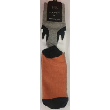 Imagem de Meia Cano Alto com Estampada colorido Divertida masculina - sem, Model