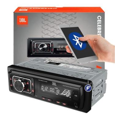 Imagem de Som Automotivo Jbl Bluetooth Mp3 Player Usb Sd Card Fm Radio Sem Toca 