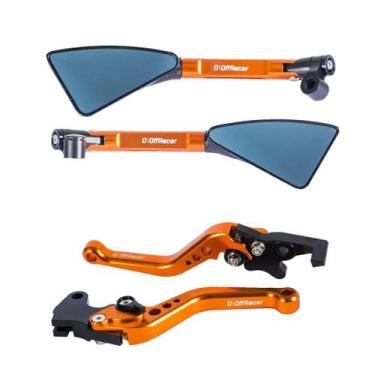 Imagem de Manete Esportivo Espelho Retrovisor Tomok Moto Haojue DK 150 - Off Rac