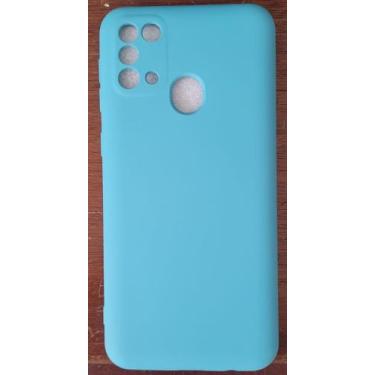 Imagem de Capa Capinha M31/M315/M21S da Samsung Silicone Aveludado - CC, Azul Tu