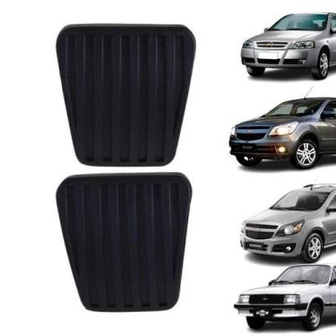 Imagem de Kit de Capa de Pedal (Freio+Embreagem) do Monza/Kadett/Corsa - Mil Peç