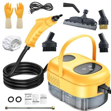 Imagem de Preshwous Limpador A Vapor Portátil, De 2500 W Para Uso Doméstico, Limpeza Carros Alta Pressão, Cozinha Com Móveis, Pisos Cerâmica, Banheiros, Rejuntes E Janelas