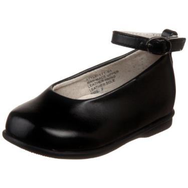 Imagem de JOSMO Sapato social 171-01 (infantil), Patente preta, 6 Toddler