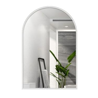 Imagem de WHL Alexanders Espelhos arqueados de parede espelho moderno penteadeira espelho de banheiro adequado para sala de estar quarto banheiro espelhos montados na parede