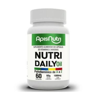 Imagem de Polivitamínico de A a Z Nutri Daily Oil 1000mg Apisnutri - SV