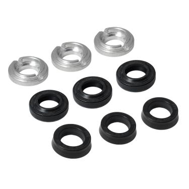 Imagem de Kit 3un Bucha Apoio Gaxeta e Retentor para Lavadora Electrolux QWS1650 QWS1600 A28674001