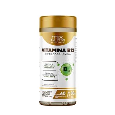 Imagem de NUTRACEUTICAL VITAMINA B12 (METILCOBALAMINA) - 60 CAPS - MIX NUTRI