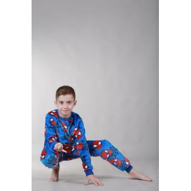 Imagem de Pijama Infantil Homem Aranha Dunabella - dunabella clothing, 14