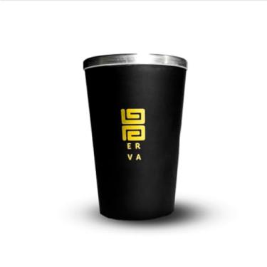 Imagem de Copo Térmico Caldereta 350ml Preto Black Erva