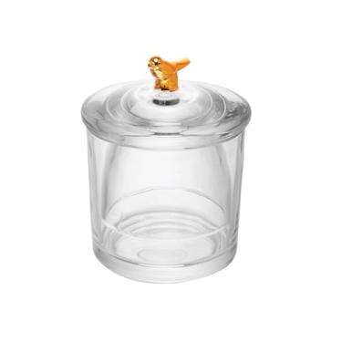 Imagem de WOLFF - Manteigueira Francesa Golden Bird 9,5cm x 9,5cm x 11cm Cristal