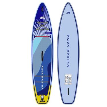 Imagem de Prancha Stand up inflável KIDS VIBRANT TOURING 10'0'' Aqua Marina - Com Bomba, Remo, Mochila e Leash.