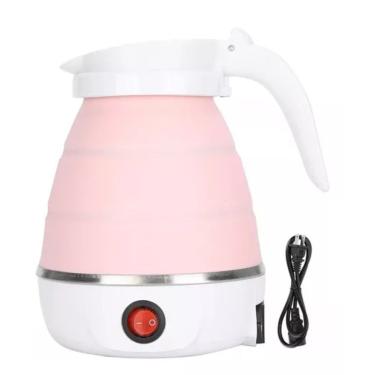 Imagem de Chaleira Elétrica Dobrável 110 - Rosa