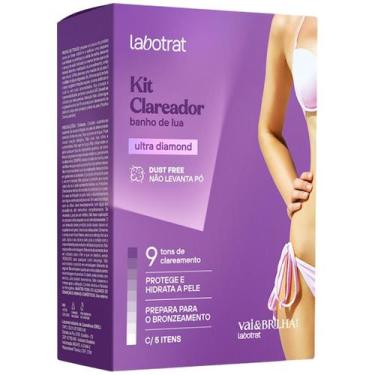 Imagem de Kit Banho De Lua Labotrat 5 Produtos Descolorante Clareador Hidratante