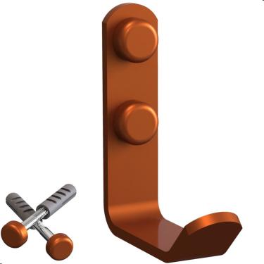 Imagem de Cabide Gancho De Parede Rose Gold Para Toalha Plus