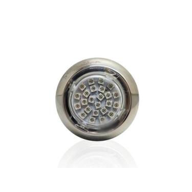 Imagem de Refletor poli led Inox SMD 24 RGB para piscina alvenaria Pooltec