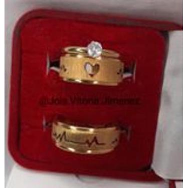 Imagem de Par de Aliança - Espaço Flor de Lotus