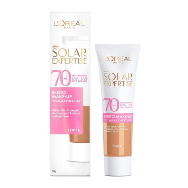 Imagem de Protetor Solar L`Oréal Paris Solar Expertise Efeito Make Up FPS70 Cor 3.0 30g