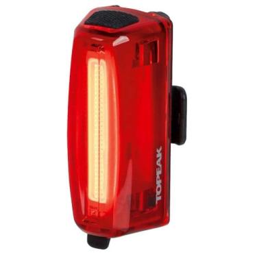 Imagem de Topeak Redlite 80 Ciclo Traseiro IPX6 Recarregável USB 80 Lúmens e Cinco Modos de Iluminação Luz Traseira Vermelha