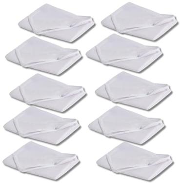 Imagem de Pack 10 Unidades Protetor de Travesseiro Impermeável Zíper Hotel Pousada Cheches