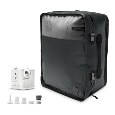 Imagem de Bolsa de vácuo de TPU para viagem, bolsa de compressão reutilizável de nylon 70D com zíper impermeável IP67, cubos de embalagem de compressão para roupas, bolsas economizadoras de espaço para bagagem