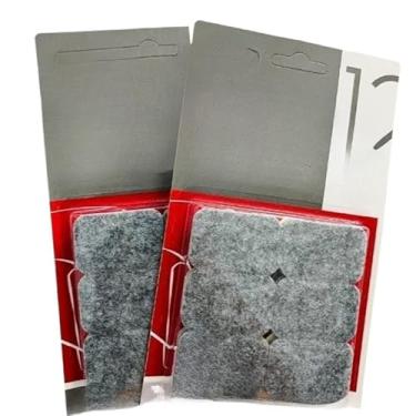 Imagem de Feltro Silencioso para Pé de Cadeira, Proteção Contra Ruídos e Arranhões no Chão(Retangular Kit com 12)