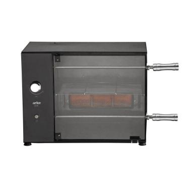 Imagem de Assador Rotativo A Gás Glp Duetto 02 Espetos Arke