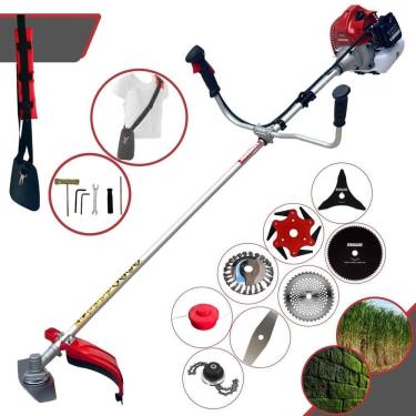 Imagem de Podador De Grama à Gasolina Kawashima Bcj620l 62cc 2t 8 Em 1