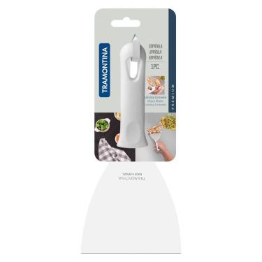 Imagem de Espátula Tramontina Premium Com Lâmina Em Aço Inox E Cabo De Polipropileno Branco 4" Tramontina