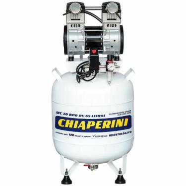 Imagem de Motocompressor Odontológico Sem óleo 65L Mc10 022493 Chiaperini 110V