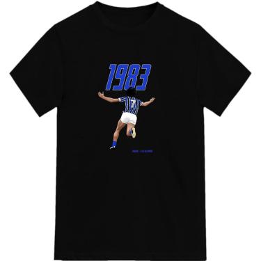 Imagem de Camiseta de Futebol Mundial Tricolor Imortal 1983 Masculina-Unissex