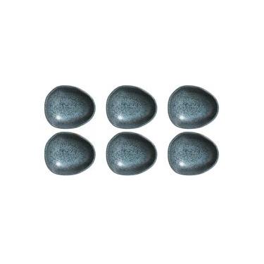 Imagem de Conjunto de Cumbucas Oval Porto Brasil Orgânico Night Sky 265ml - 6 Peças