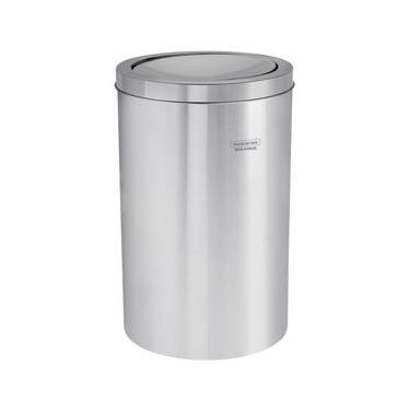 Imagem de Lixeira Inox Tramontina Swing Scotch Brite e Tampa Basculante 12 Litros