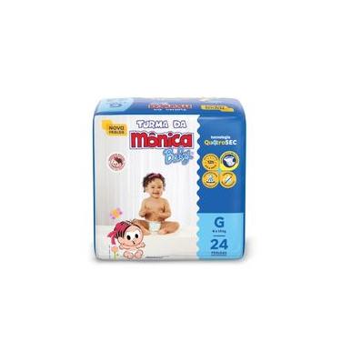 Imagem de Fralda Turma da Mônica Baby Jumbo G com 24un