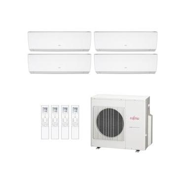 Imagem de Ar-Condicionado Multi Split Inverter Fujitsu 27.000 (1x Evap HW 7.000 + 3x Evap HW 12.000) Quente/Frio 220V
