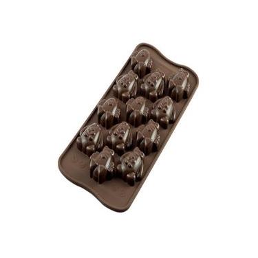 Imagem de Forma em Silicone Mini Bombom Chocolate Easter Silikomart