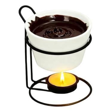 Imagem de Caneca Para Fondue De Chocolate | Mini Aquecimento e Derretimento,Caneca de Fondue para Chocolate | Para Noites De Encontro e Reuniões e Natal e Família e Café e Casa e Cozinha