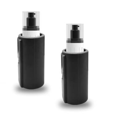 Imagem de DUSCOKE 2 peças de suporte de protetor labial para carro, suporte de batom de silicone, design antiderretimento, protetor labial vertical para veículos, estojo organizador de batons, acessórios