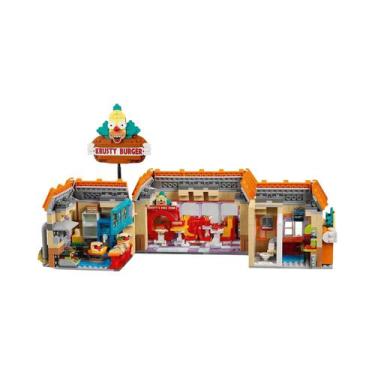 Imagem de Conjunto De Blocos De Montar MOC City Krusty Burger Com 1635 Peças, Co