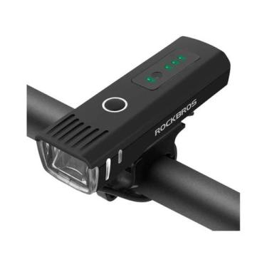 Imagem de Lanterna Frontal Para Bicicleta USB Recarregável 250 LM ROCKBROS Insta