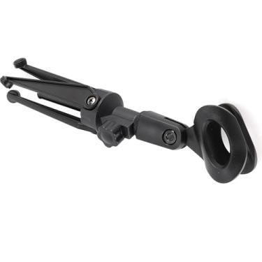 Imagem de aqxreight Suporte de Microfone de Mesa Com Ajustável, Portátil, Dobrável, tripé de Microfone Com Clipe de para Transmissão On-line, Bate-, Cantando Muito Quando o Centro Evita que a Base Tombe, Mesa